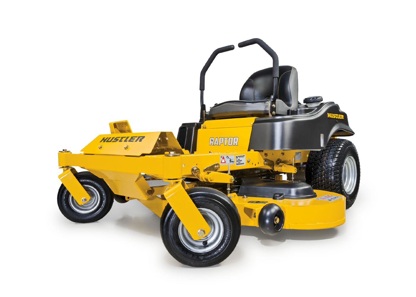 Dealer hustler mower