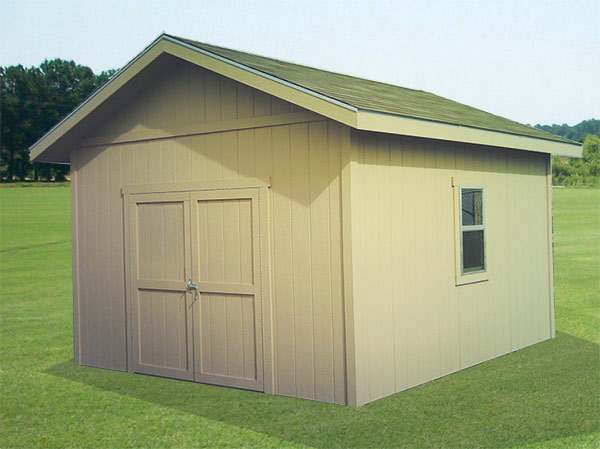 Sutherlands deluxe gable shed package includes all the lumber, hardware and other materials you need to build.