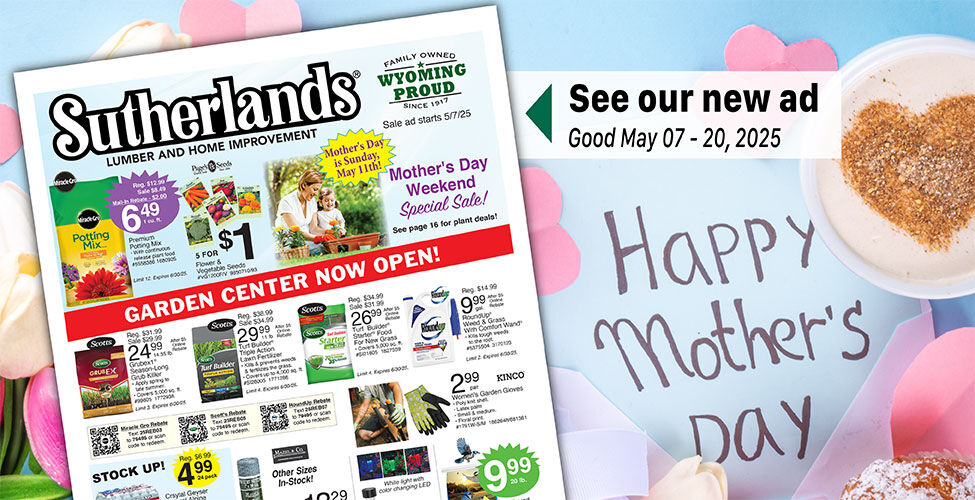 Sutherland Store Home Improvement Stores | Local Hardware & Building Supplies