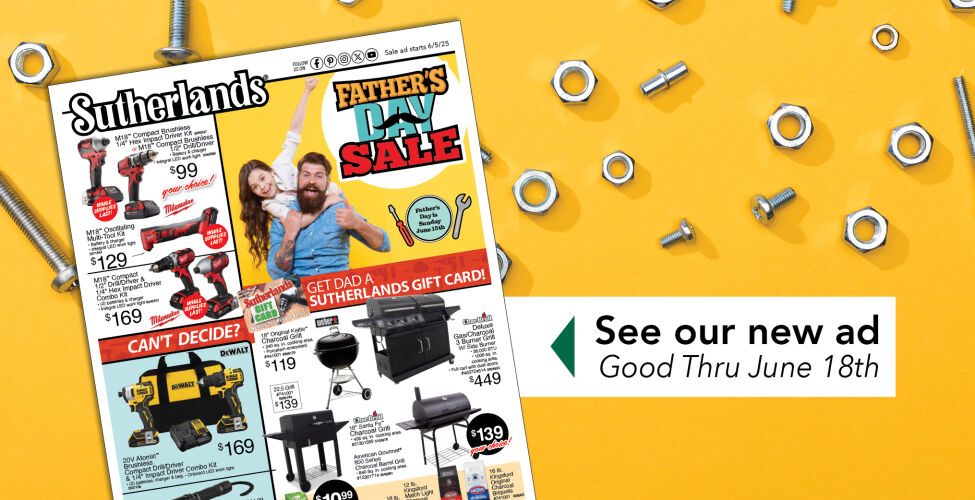 Sutherland Store Home Improvement Stores | Local Hardware & Building Supplies