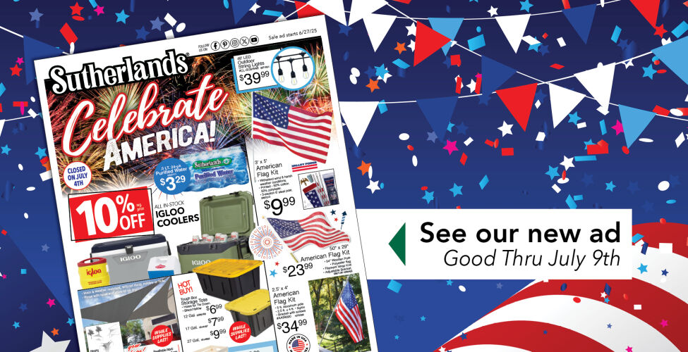 Sutherland Store Home Improvement Stores | Local Hardware & Building Supplies
