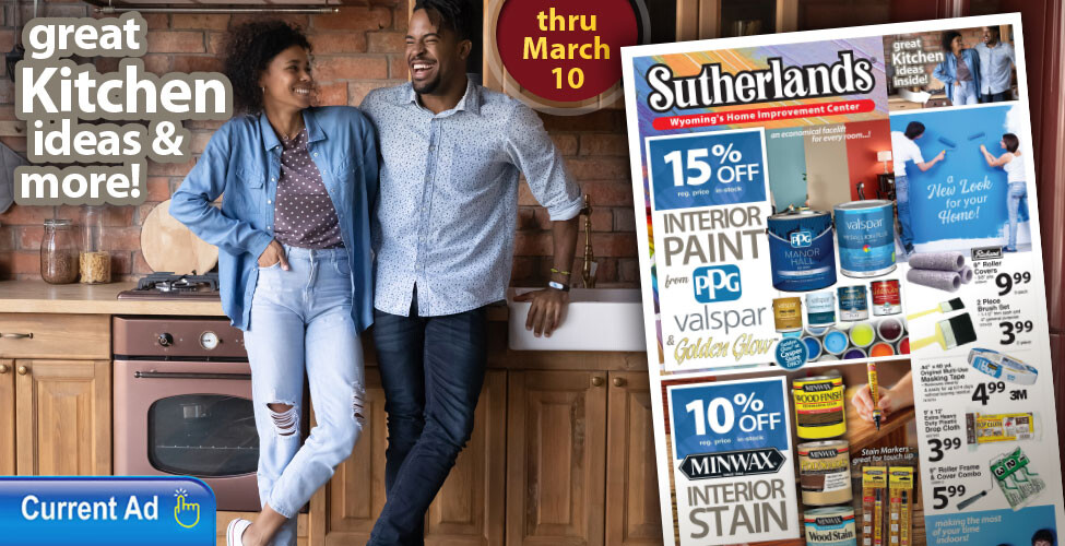 Sutherlands Home Centers Featured Promotion