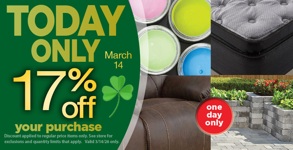 Sutherlands Home Centers Featured Promotion