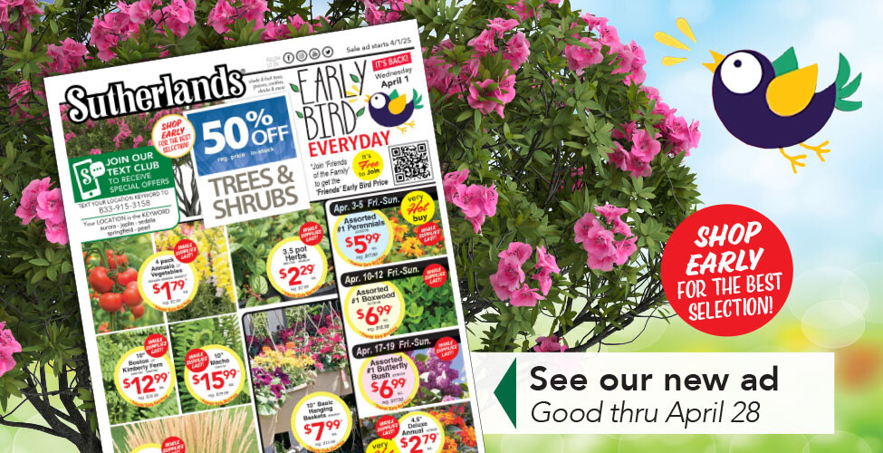 Sutherlands Home Centers Featured Promotion