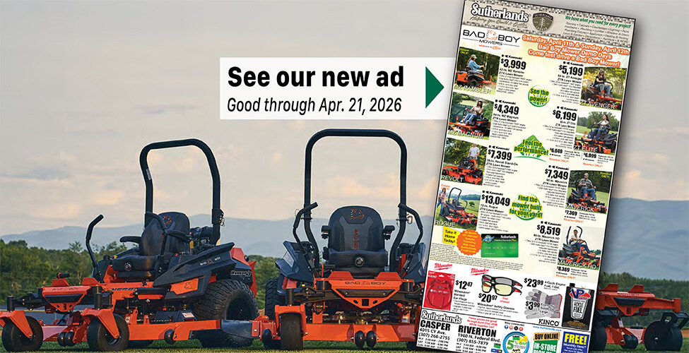 Sutherlands Home Centers Featured Promotion