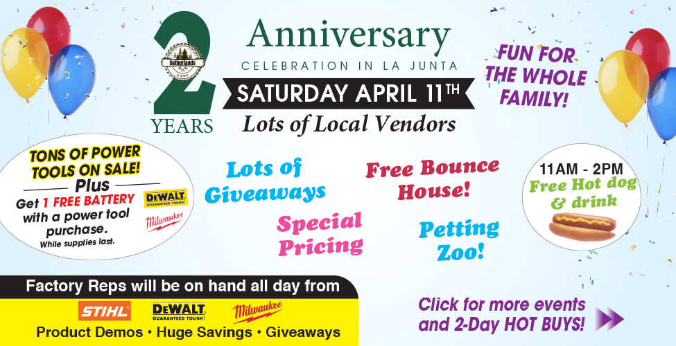 Sutherlands Home Centers Featured Promotion