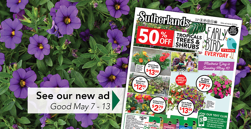 Sutherlands Home Centers Featured Promotion