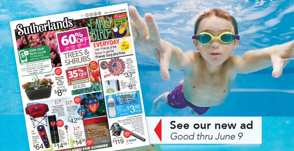 Sutherlands Home Centers Featured Promotion