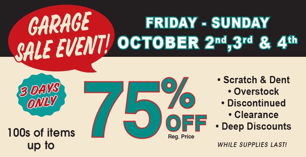 Sutherlands Home Centers Featured Promotion