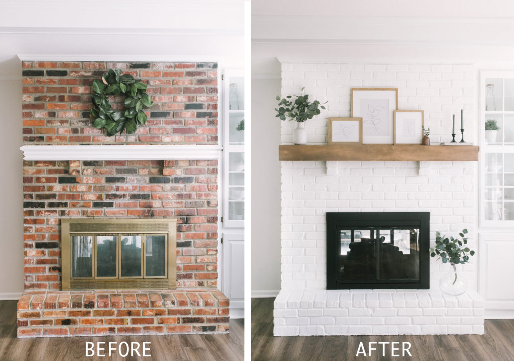 Paint Your Brick Fireplace | Sutherlands Blog