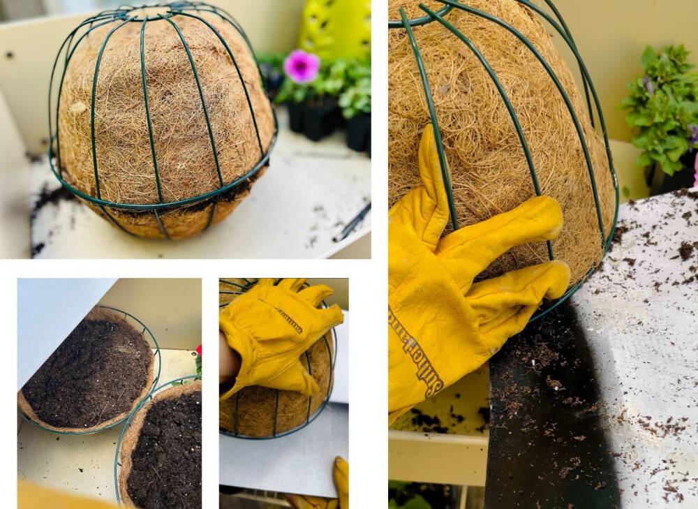 How to Make a Hanging Basket Sphere Sutherlands Blog