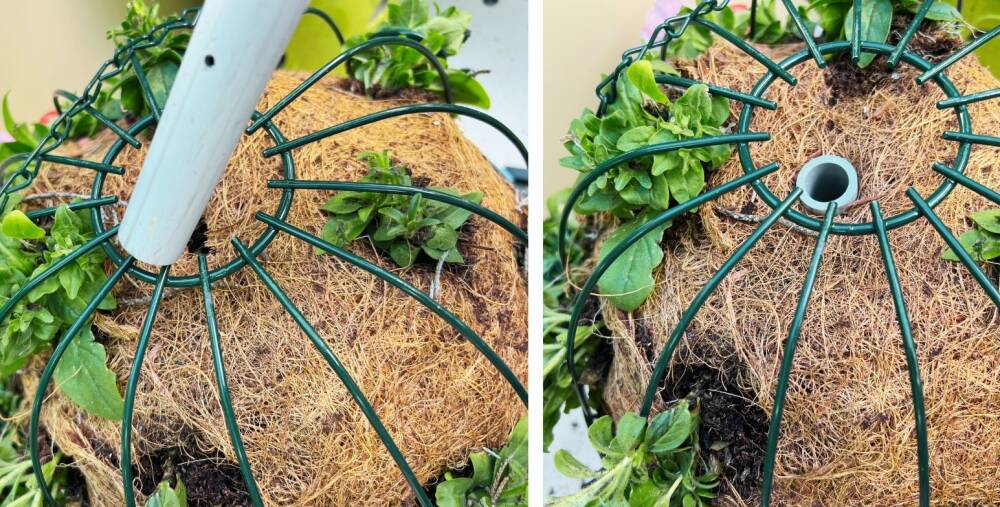 How to Make a Hanging Basket Sphere Sutherlands Blog