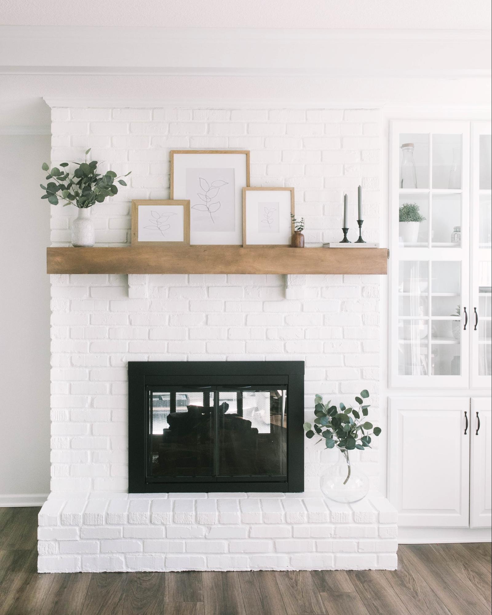 Photo: Paint Your Brick Fireplace