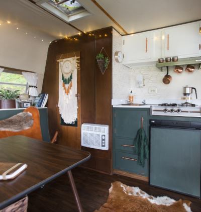 Photo: Transforming a Camper