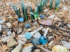 Photo: Golf Tee Plant Bulb Markers