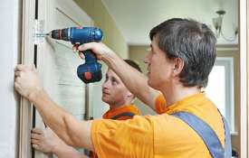 Photo: How to Install a Pre-Hung Door