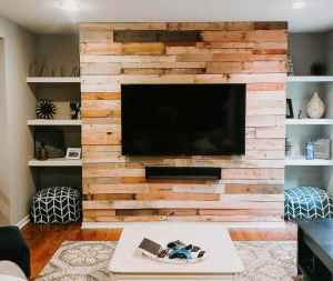 Photo: Build a Ship-lap Pallet Wall