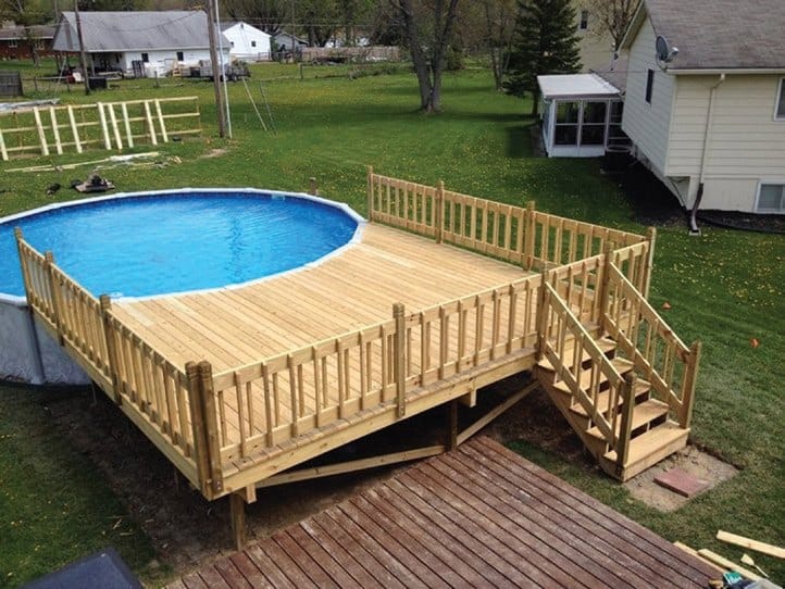 Poolside Deck
