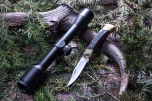 Sutherlands has hunting knives, skinning knives, jerky mix, and field dressing tools