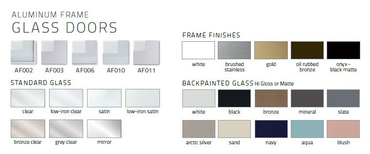 Aluminum Glass Door styles