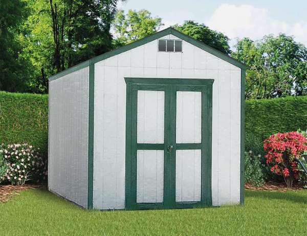 Sutherlands has the YardStar gabled roof shed packages for building a complete storage shed in your yard, including all the materials you need.
