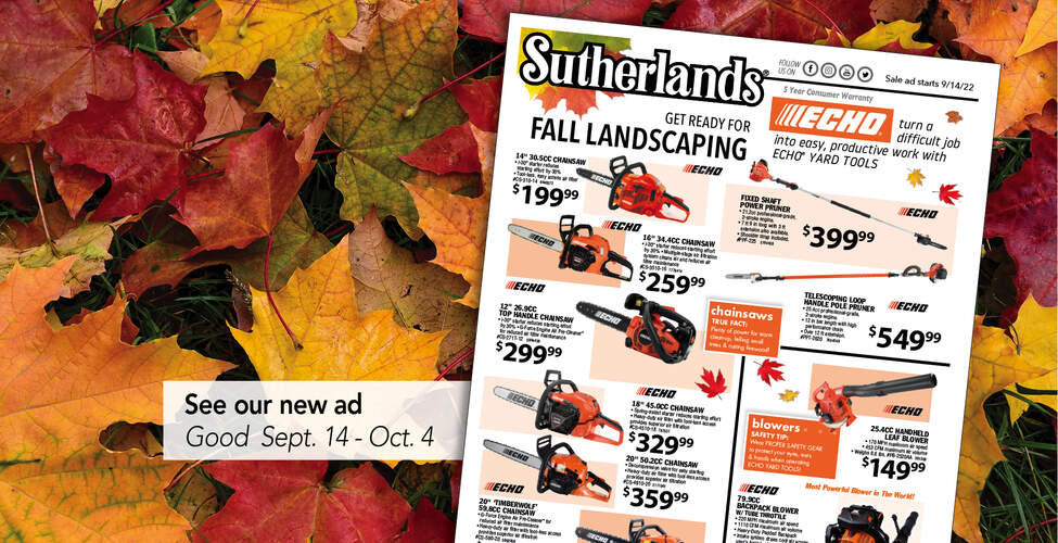 Sutherlands Home Centers Featured Promotion