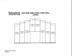 Steel Wall and Roof Panel Layouts