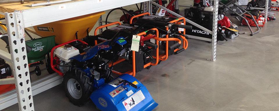 Garden tillers, generators and lawn equipment