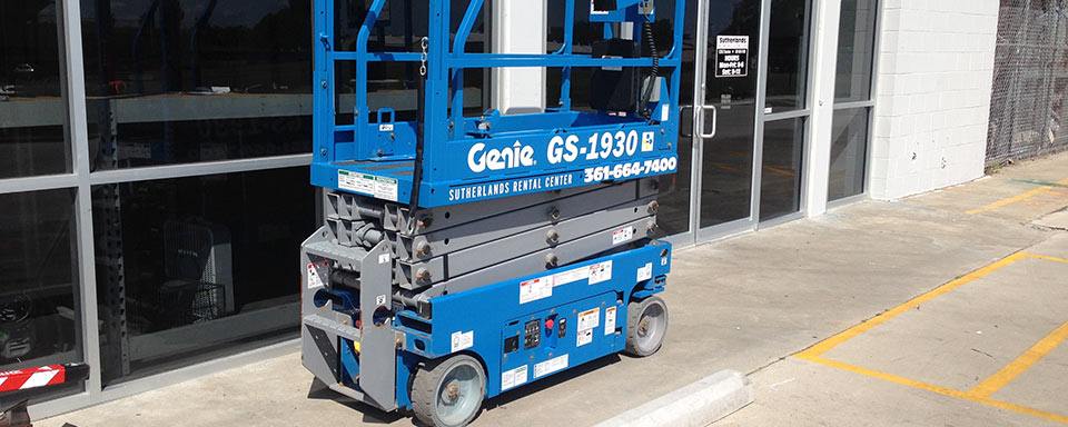 Genie scissor lift