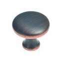 1-1/8-Inch Oil-Rubbed Bronze Highlight Conquest Cabinet Knob