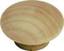 1-1/2-Inch Natural Woodcraft Unfinished Wood Cabinet Knob
