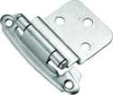 3/8-Inch Chromolux Surface Self-Closing Inset Hinge 2-Pack