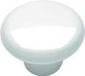 1-1/4-Inch White Tranquility Cabinet Knob