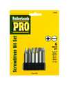 6-Piece S2 Steel Phillips And Slotted Screw Driving Bit Set