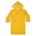 X-Large Yellow Heavyweight PVC 2-Piece Trench Coat