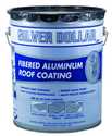 4.7-Gallon Silver Dollar Fibered Aluminum Roof Coating