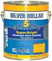 Silver Dollar Prem Aluminum Roof Coat .9 Gal