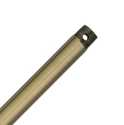 36-Inch Antique Brass Downrod Extension