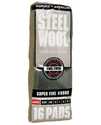 Super Fine #0000 Steel Wool Pad, 16-Pack