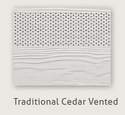 1/4 x 12-Inch X 12-Foot Pre-Primed Traditional Cedar Vented Soffit, Ready-To-Finish