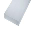 1 x 2-Inch X 8-Foot White Square-Edge Reversible Frontier Trim