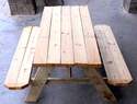 6-Foot Treated All Wood Picnic Table