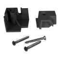 Screeneze Black Flush Mount Corner Plinth Kit