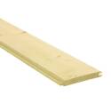1 x 4-Inch X 8-Foot Green Treated D-Grade Tongue Groove Yellow Pine Flooring