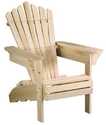 Wood Adirondack Chair Poplar
