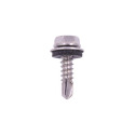 #8 X 1/2-Inch Hex Washer Head Zinc Finish Self-Tapping Screw Box Of 100