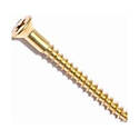 2-Inch #12 Brass Flat Head Phillips Wood Screw , 50-Count