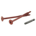 #4 X 1/2-Inch Flatlok Structural Wood Screw 50-Count