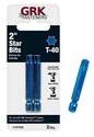 2-Inch Blue T-40 Star Bits, 2-Pack