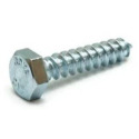 1/4-Inch X 1-Inch Zinc Hex Lag Screw, 100-Count